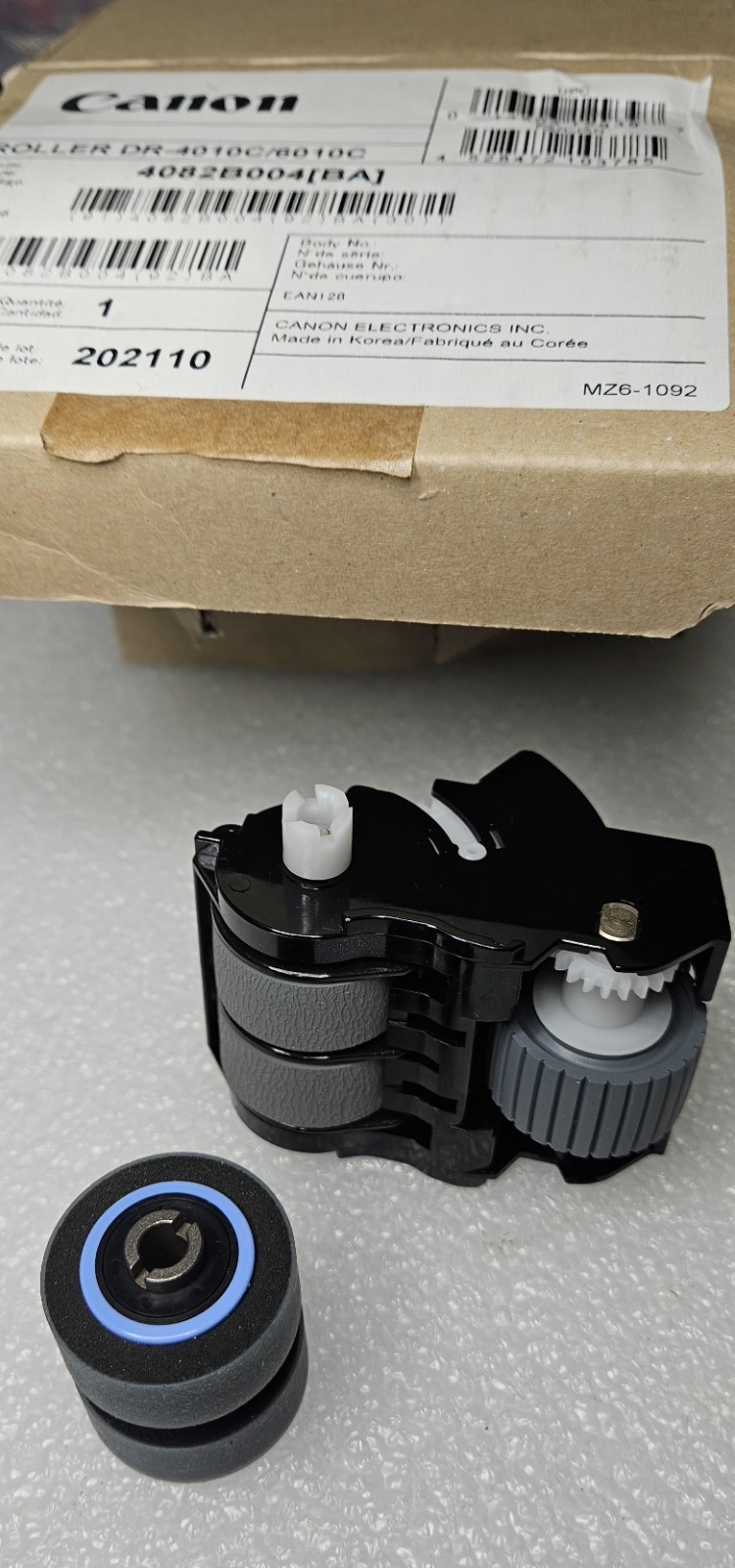 CANON 4082B004 New Feeder Pickup Roller Kit for Canon Scanner DR-4010C DR-6010C