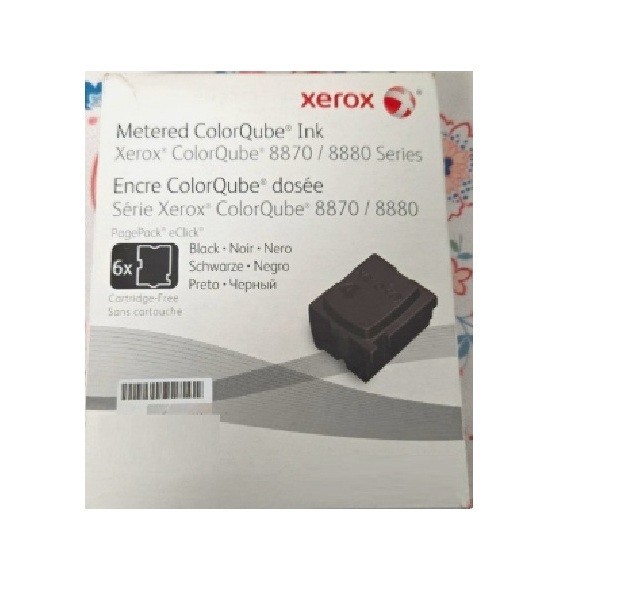 OPEN BOX -  Xerox ColorQube 8870 / 8880 INK STICK - BLACK