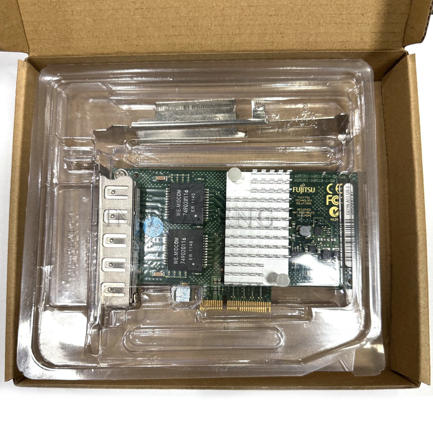 Fujitsu 4Port Gigabit Ethernet PCIe Network Card D2745-A11 GS3 S26361-D2745-A11