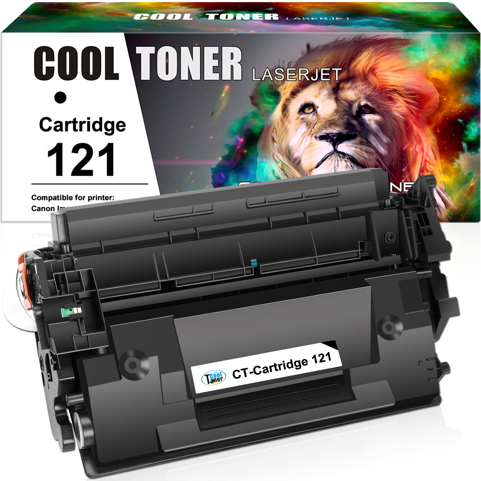 1PACK CRG-121 Toner Cartridge Compatible for Canon 121 Image Class D1650 D1620
