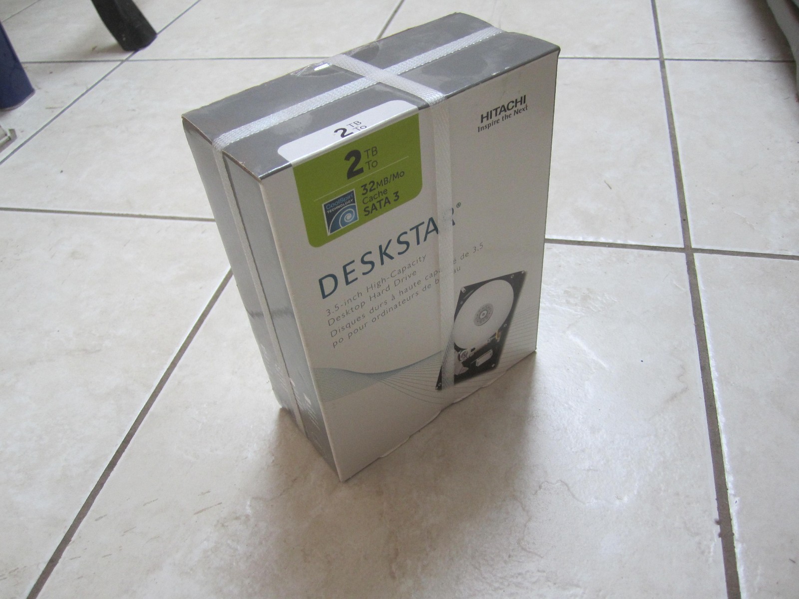 Hitachi HGST Deskstar 3.5" 32MB 6Gbs 5400rpm SataIII 2TB hard drive "New Sealed"