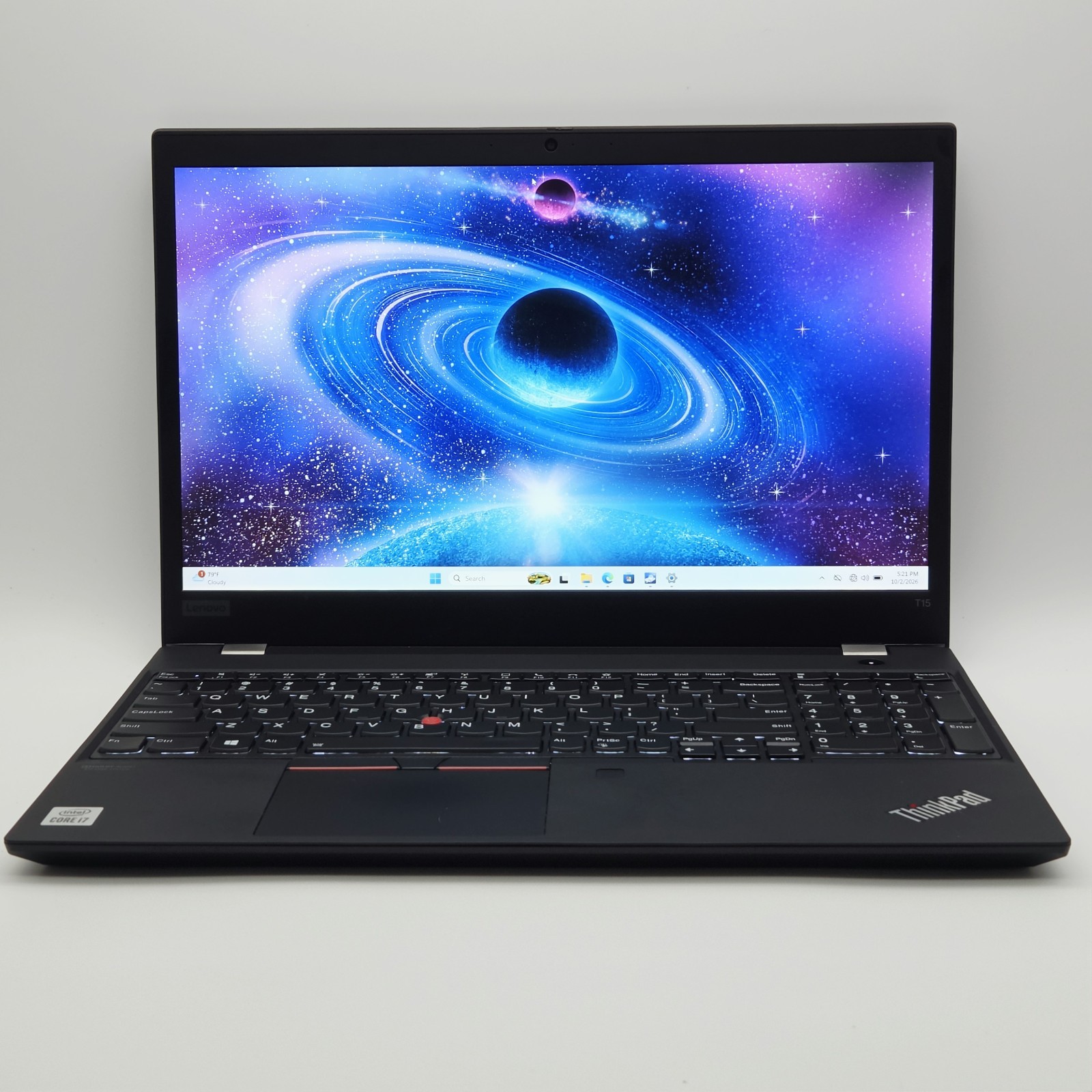 Lenovo ThinkPad T15 Gen 1—15.6", i7-10510U Quad Core, 16GB RAM, 256GB NVMe, W11P