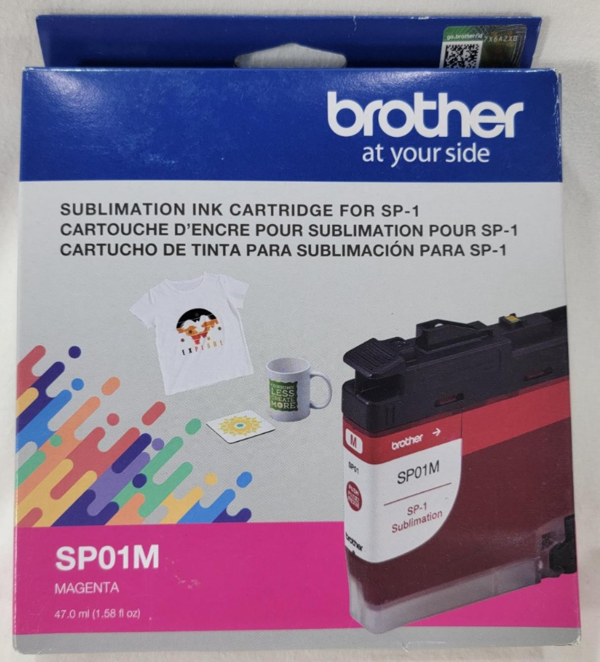 Brother SP01MS Standard Capacity Sublimation Ink Cartridge (Magenta)