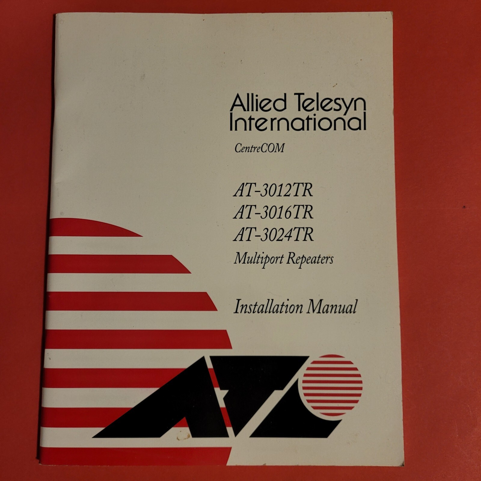 Allied Telesyn AT-3012TR, AT-3016TR, AT-3024TR Multiport Repeaters Install Guide