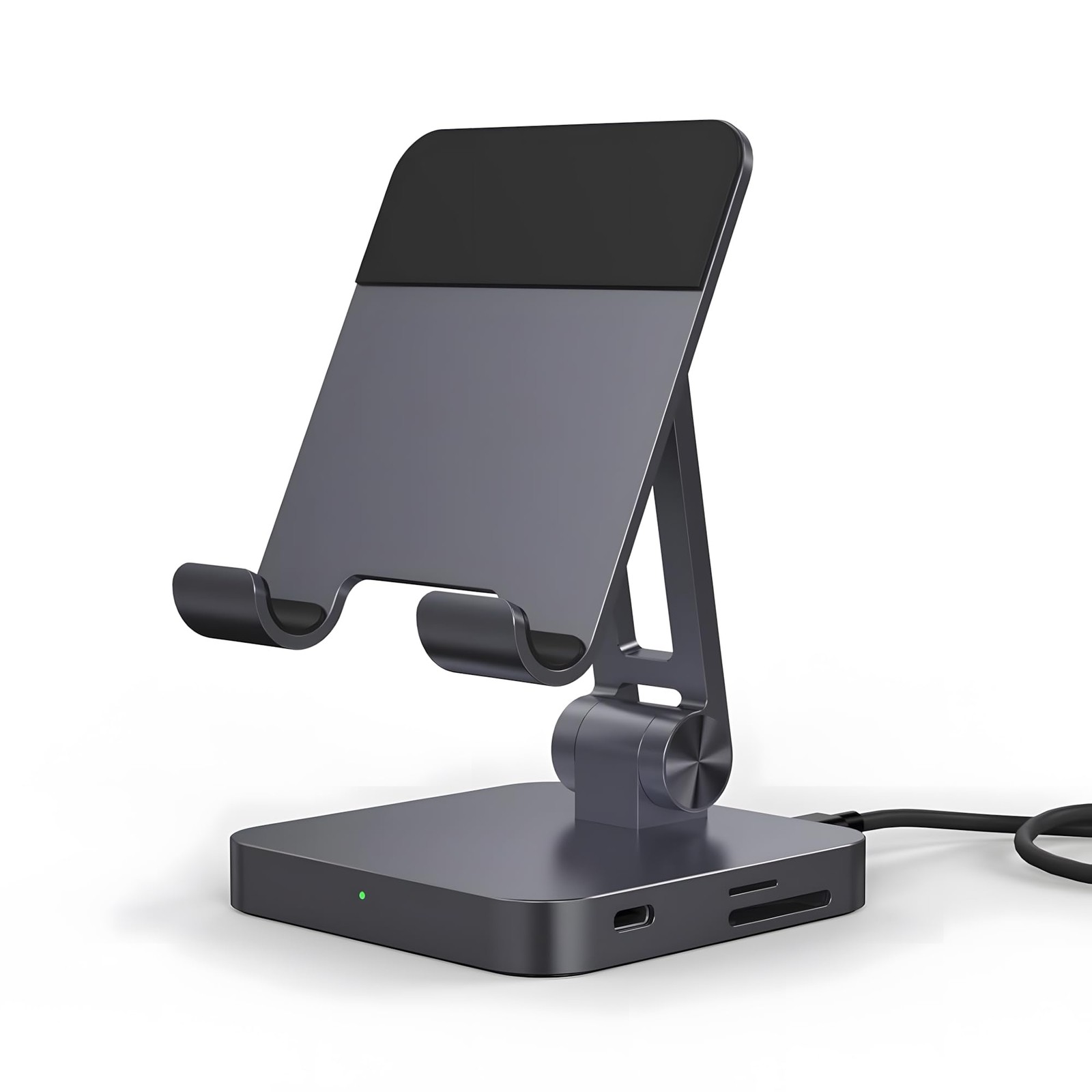 7-in-1 USB C Hub Charging Stand with 100W PD & 4K HDMI - Portable Docking Sta...