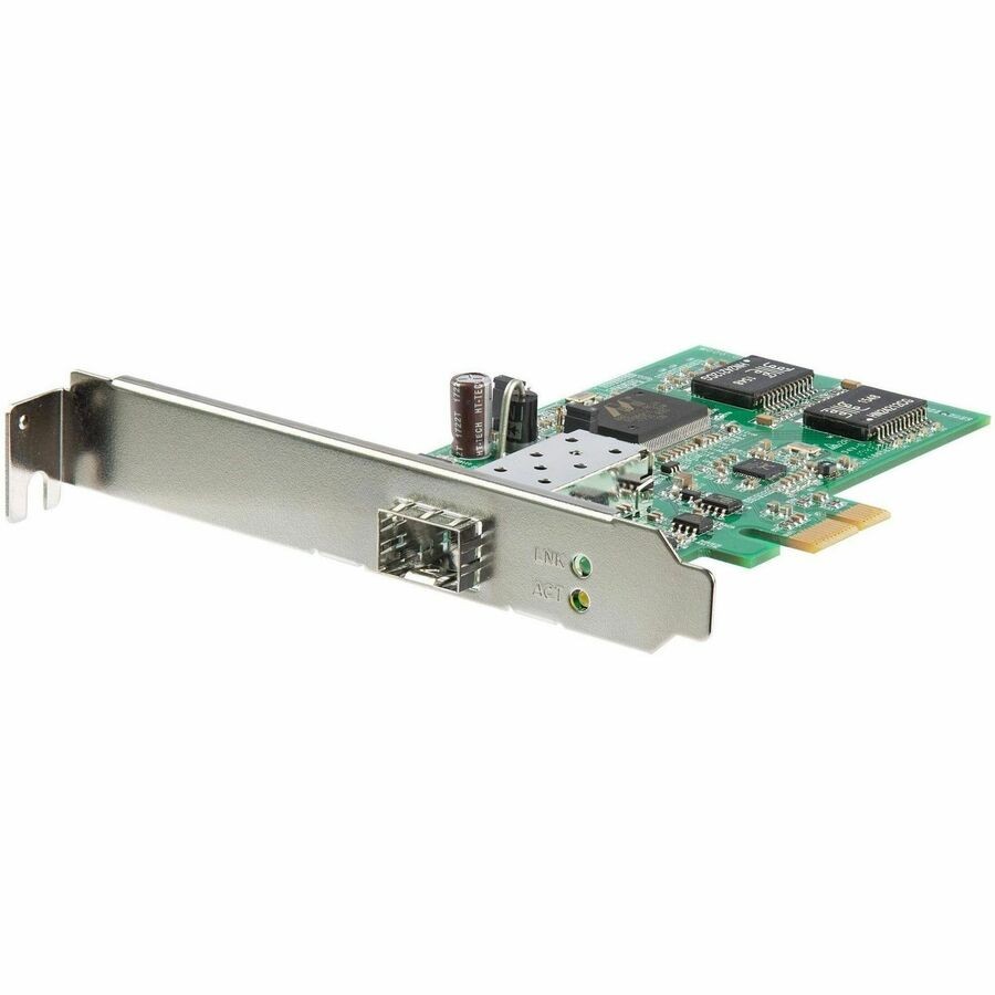 StarTech PCI Express Gigabit Ethernet Fiber Network Card w/ Open SFP, PCIe SFP