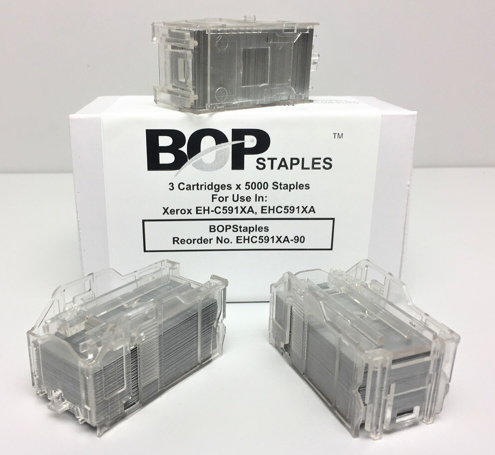 Compatible for Xerox EH-C591XA, EHC591XA (Staple Cartridge Refills - 3 Pack)