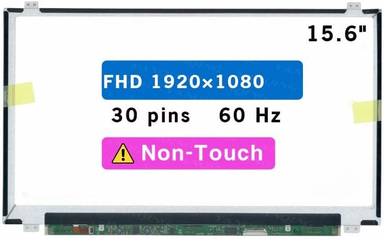 New LCD Screen for MSI GP62MVR 7RF Series FHD 30pin Non-Touch Display