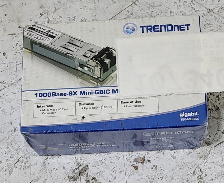 NEW SEALED BOX TRENDNET TEG-MGBSX 1000Base-SX Mini-GBIC Module