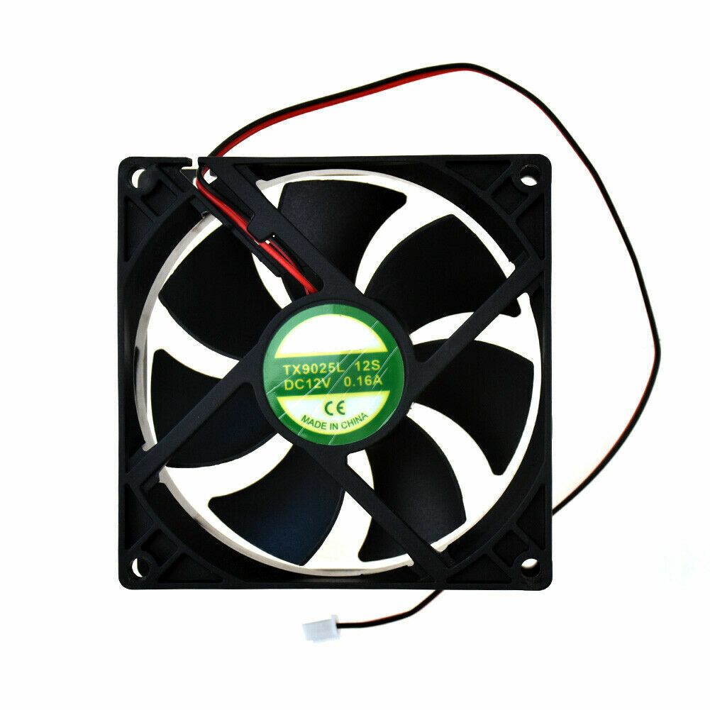 1 PC Tianxuan Cooling Fan TX9025L12S DC 12V 0.16A 9CM 9025 2 Pin