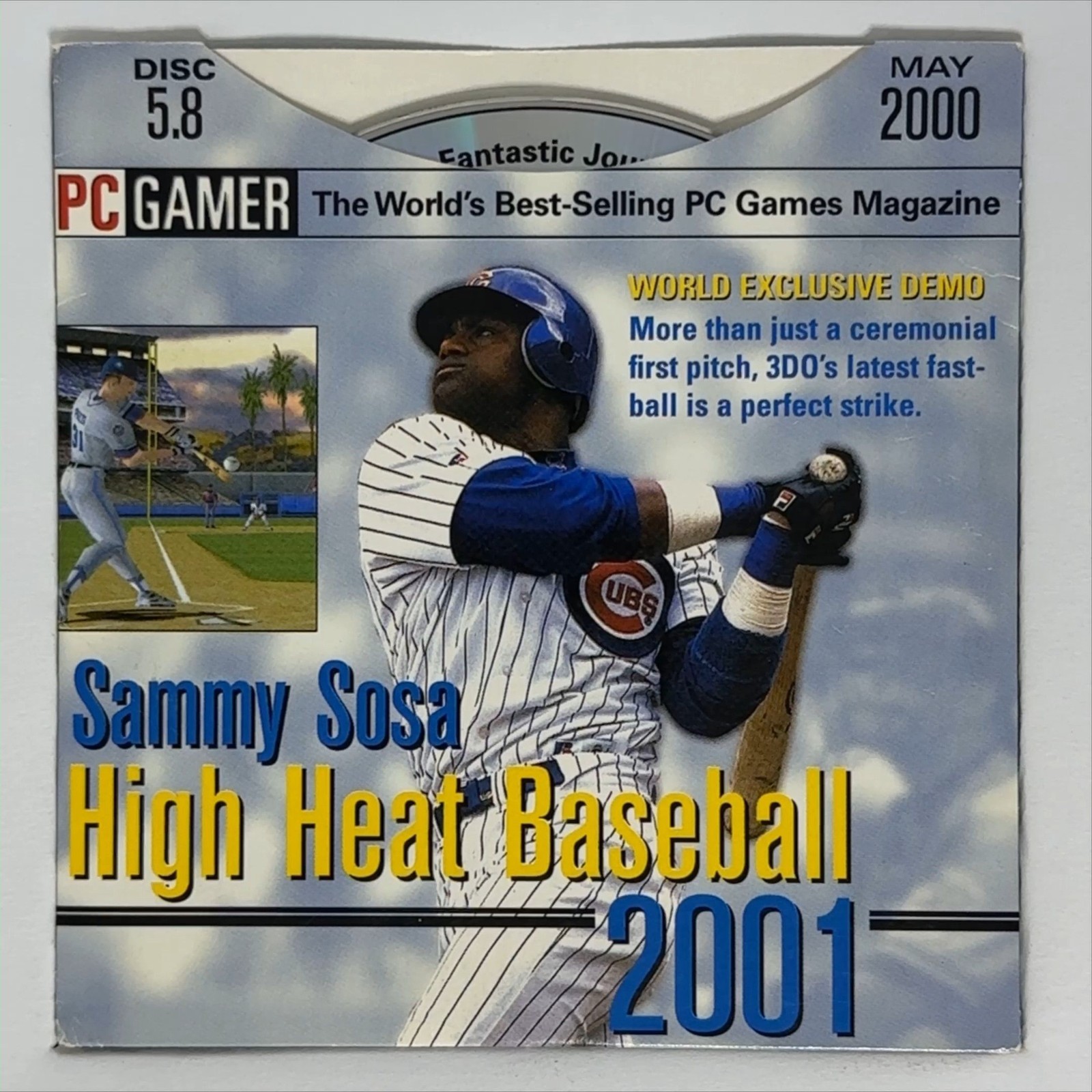 PC Gamer Demo Disc 5.8 May 2000 CD-ROM Vintage PC Gaming Software