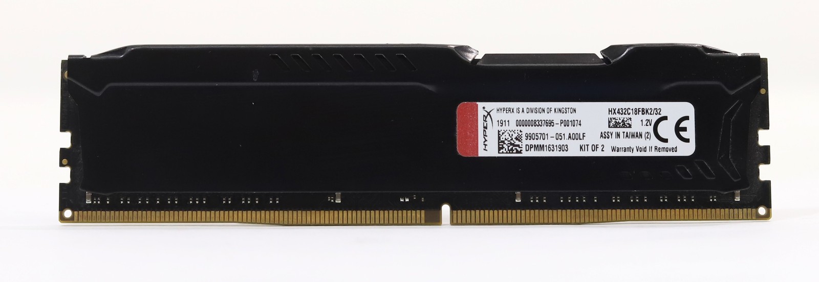 Kingston HyperX FURY 16GB PC4-25600 DDR4-3200MHz Memory P/N: HX432C18FBK2/32
