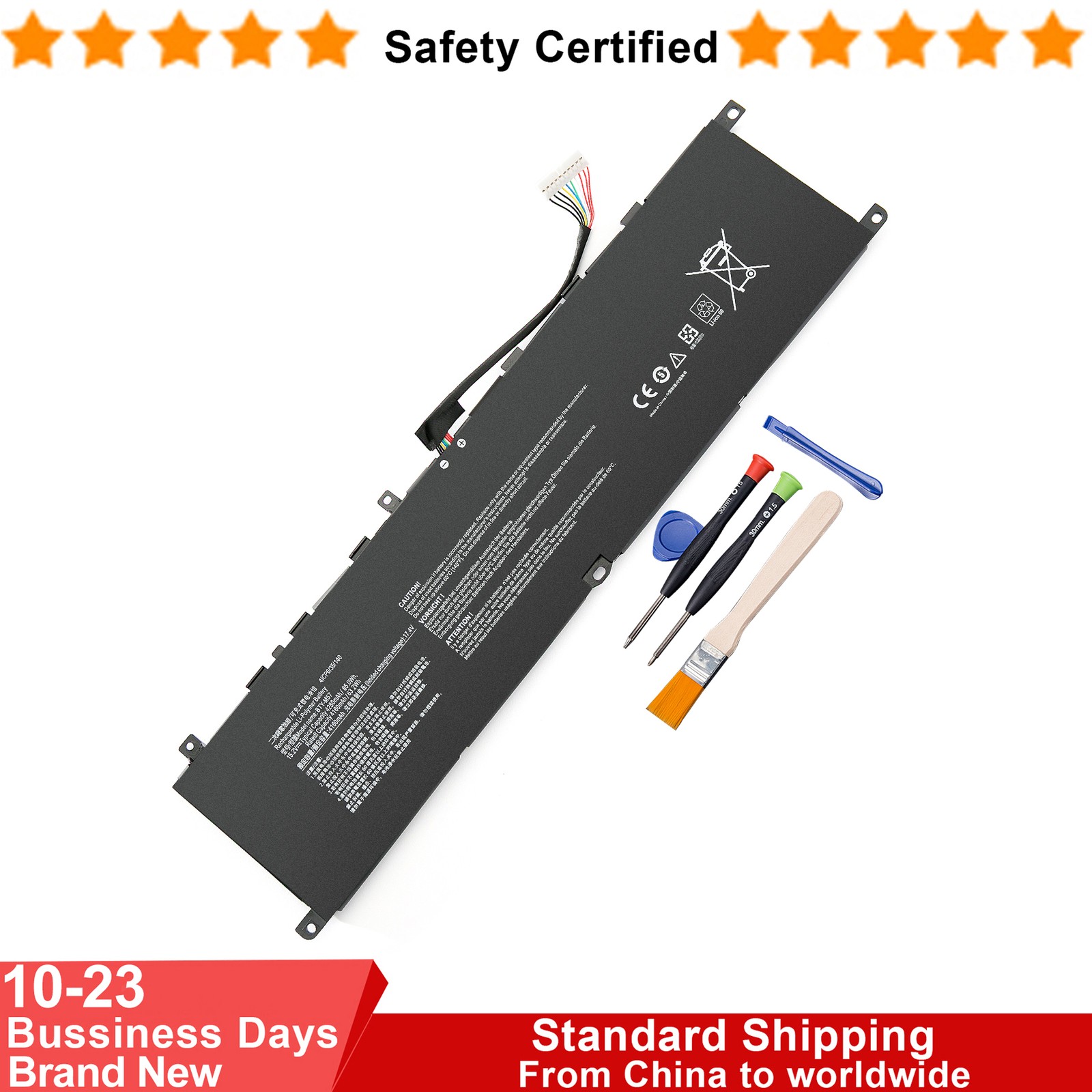 BTY-M57 Battery For MSI Vector GP66 GP76 12UE 12UG 12UGS 12UHS Leopard 10UE 10UG
