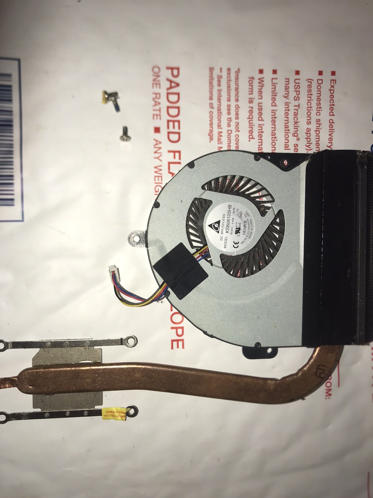 Asus 15.6" K53E-BBR1 Genuine Laptop Fan and Heatsink Combo Used