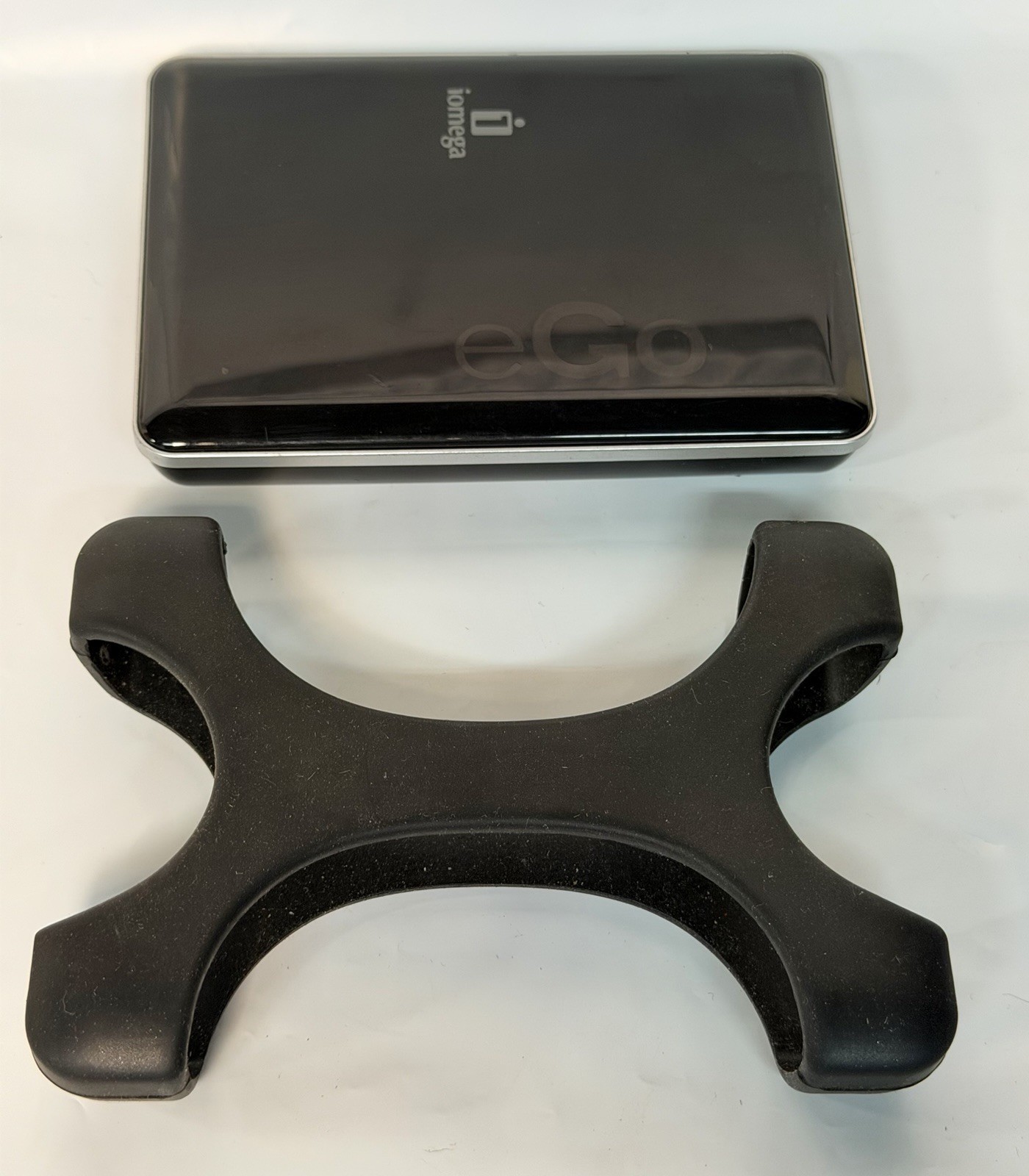 Iomega 500GB eGo Portable External Hard Drive w/ Protective Sleeve - Black 