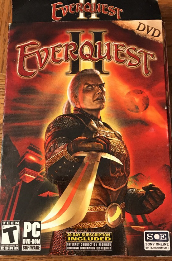 Everquest II PC CD Rom-Rare