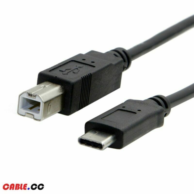 Xiwai USB-C USB 3.1 Type C Male OTG to USB 2.0 B Type Male Printer Data Cable
