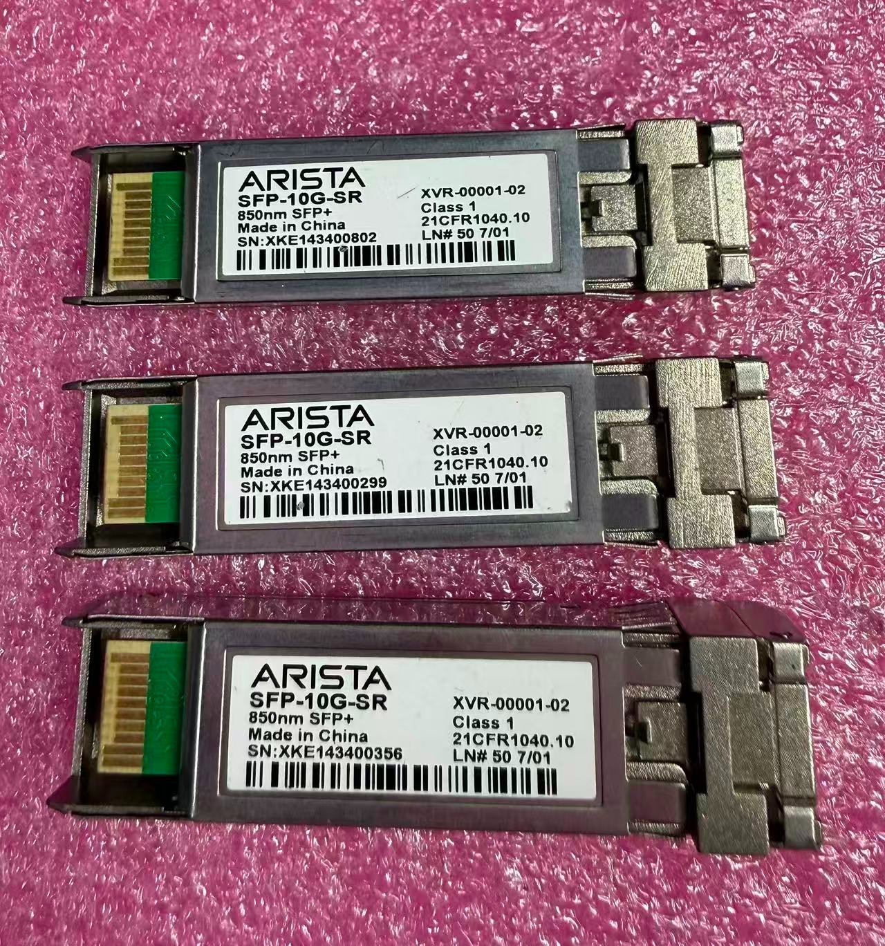 Arista SFP-10G-SR SFP+ SR  10G Optical Transceiver Module