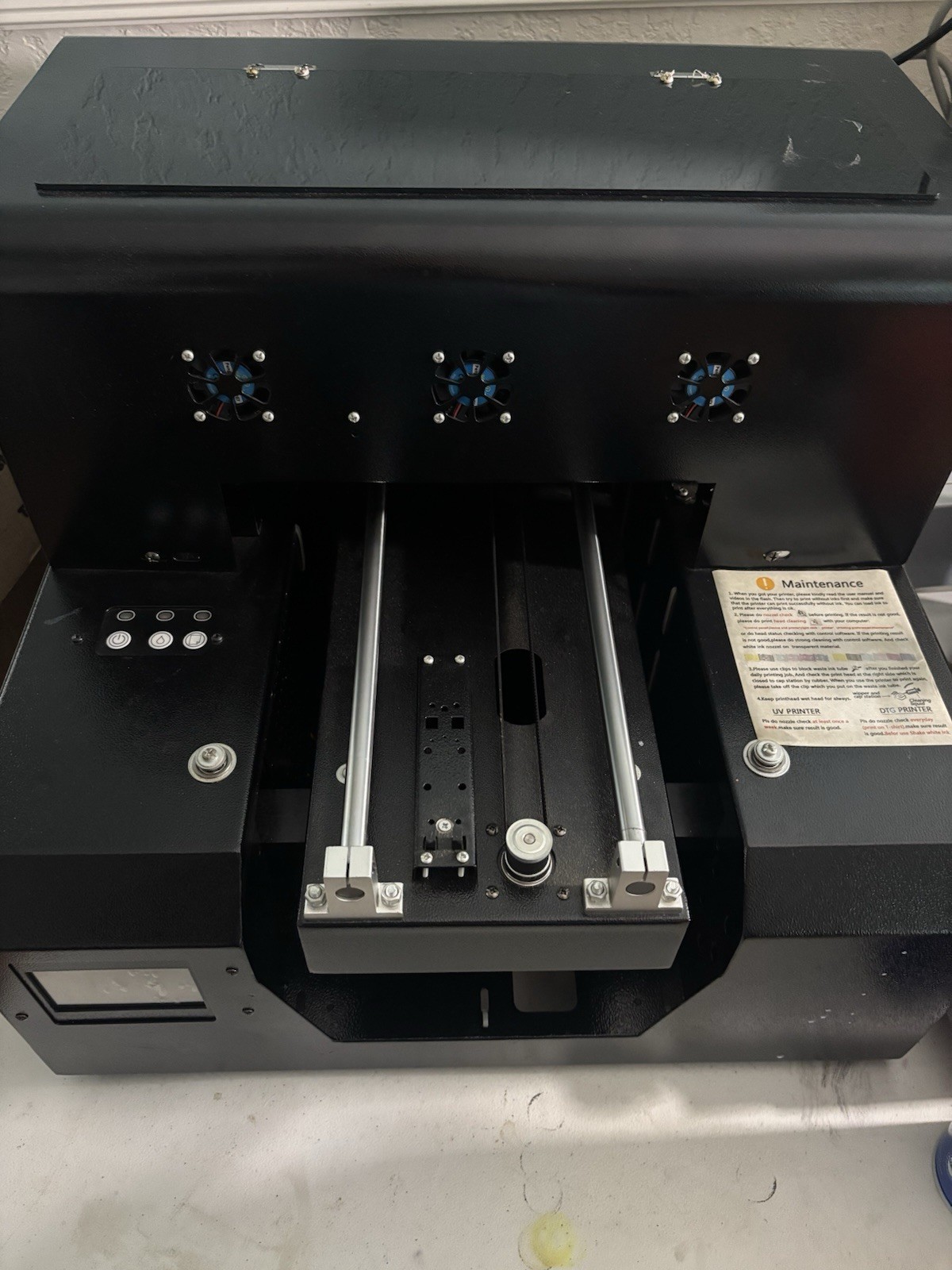 UV Printer - A4 UV LED Flatbed Bottle Printer Set for Phone case Cylinder - L805
