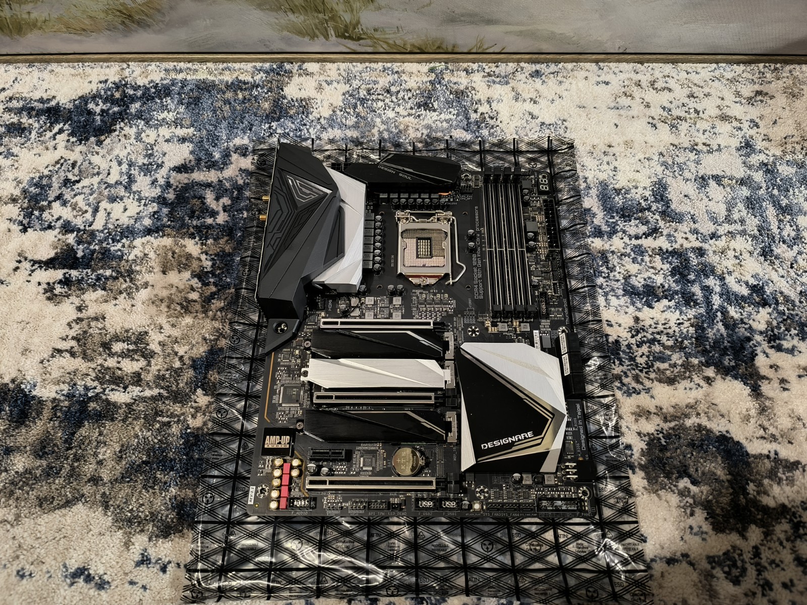GIGABYTE Z490 VISION D DDR4 LGA 1200 HDMI ATX Motherboard USED