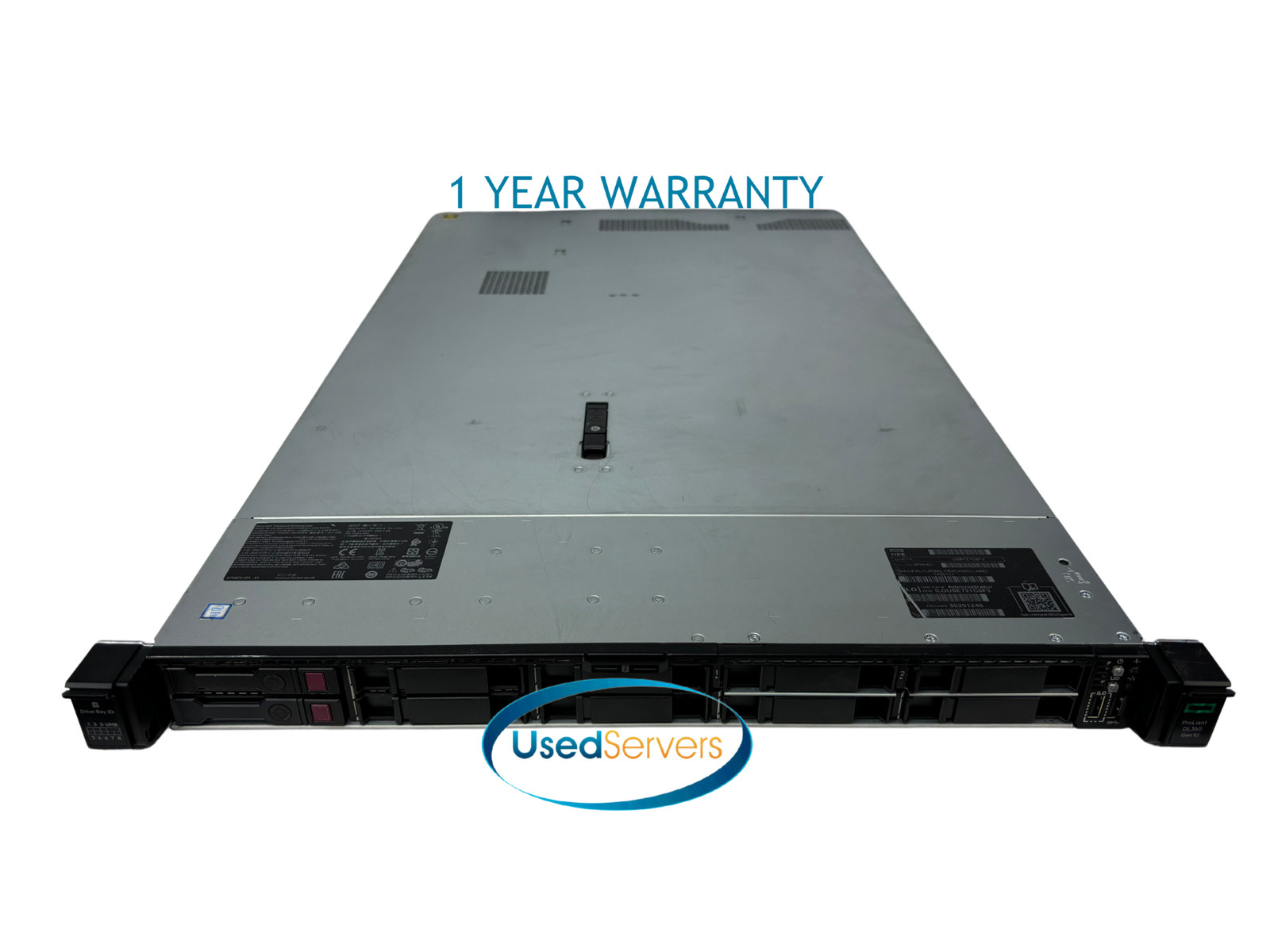 Proliant DL360 G10 10SFF 2x Gold 6246 3.3GHZ=24Cores 128GB 2666 2x 1.2TB 12G P40