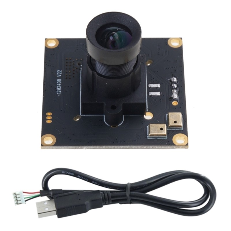 12MP USB Camera Module with IMX577 Sensoring and Digital Microphone Webcam
