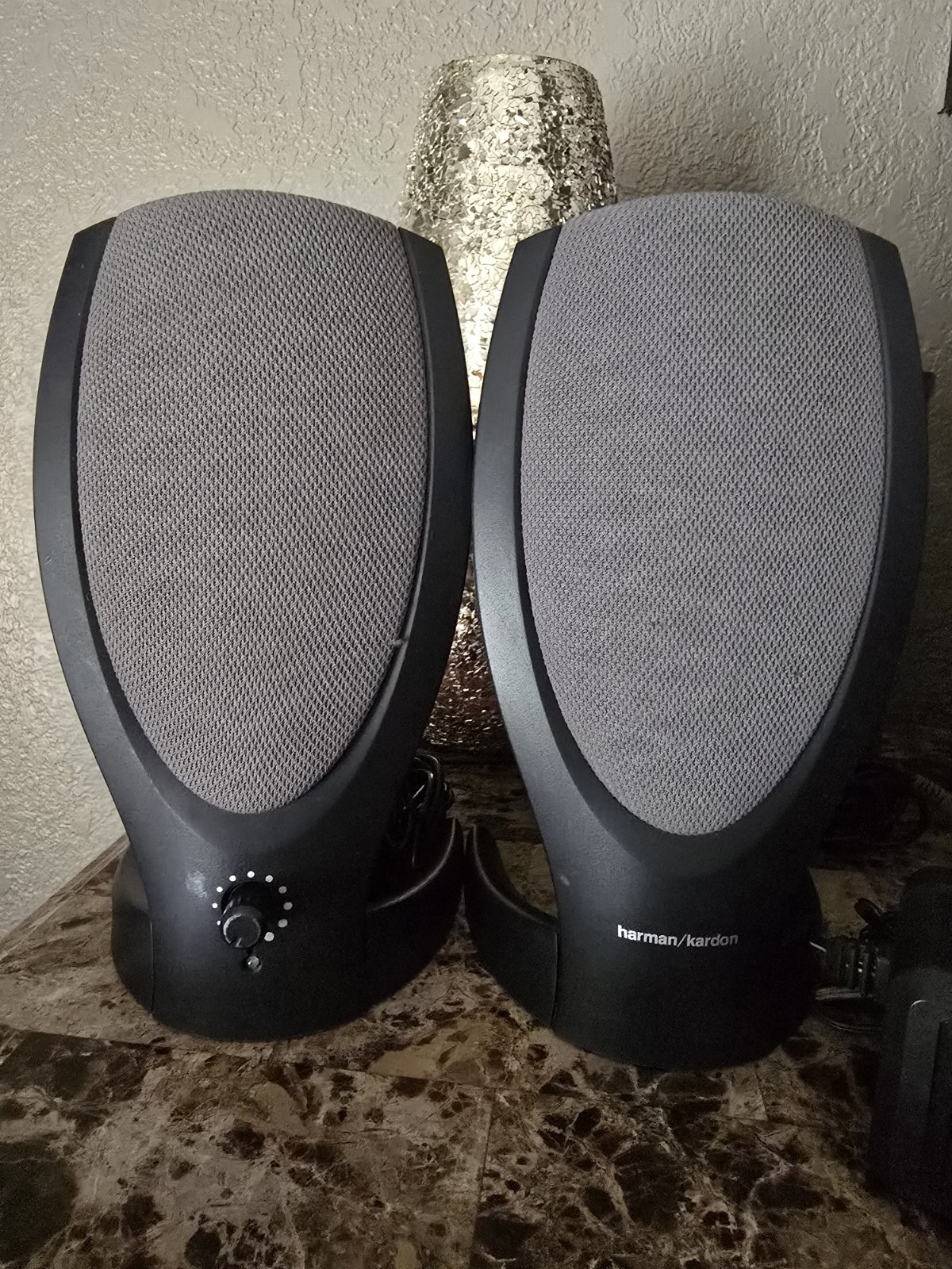 Harman Kardon H-206 Dell Computer Speakers CN-04N567 w/ Power Adapter – Tested