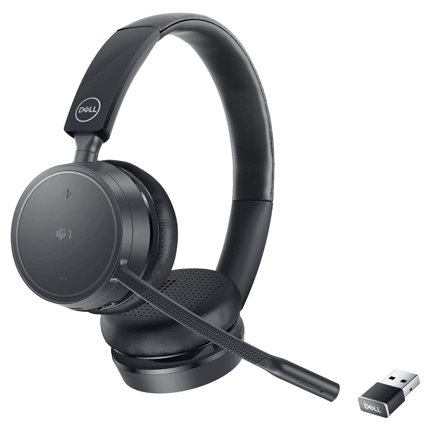 Dell WL5022 Pro Wireless Stereo Headset Bluetooth Mic Teams Zoom MDW3X