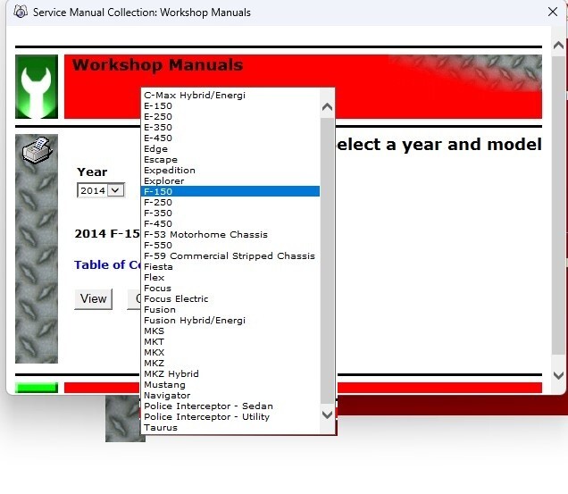2014 Ford Car Vehicle and Truck WorkShop Mechanic Service Repair Manual on USB
