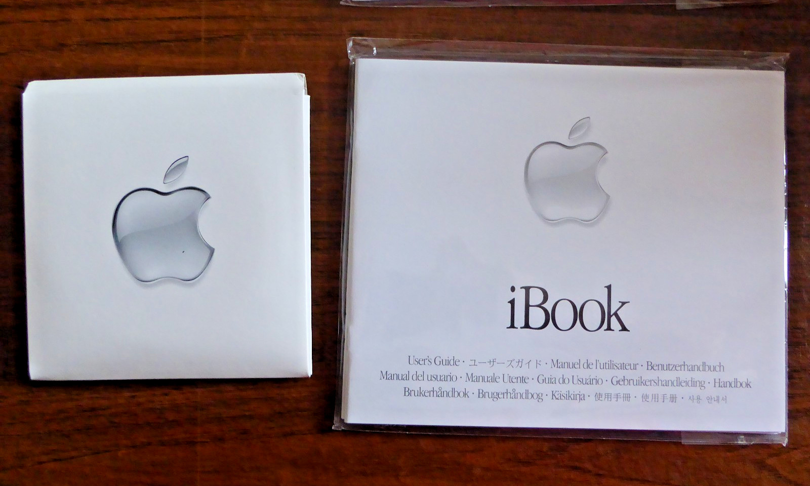 Apple iBook Install Media SW090701  603-0023-A (Mac OS X), TY041702 603-0786-A