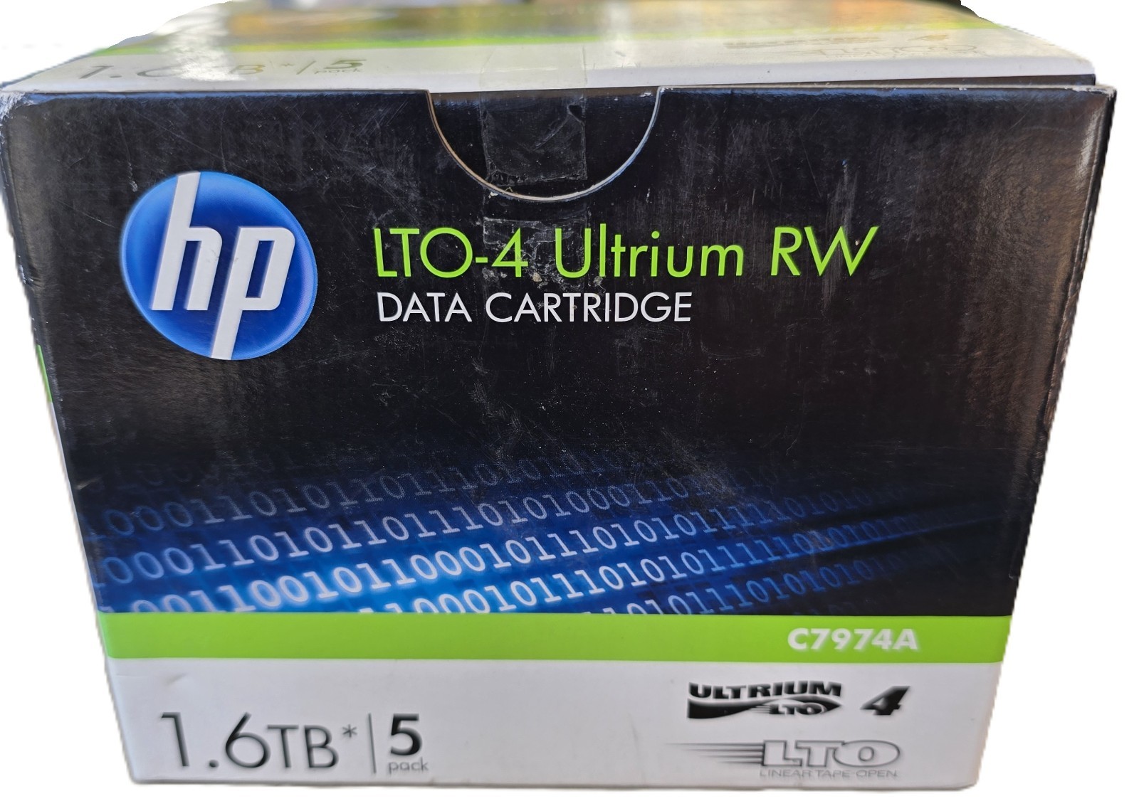 HP C7974A LTO-4 [5 Pack] Ultrium RW 1.6TB Data Cartridge Backup Tape New Sealed