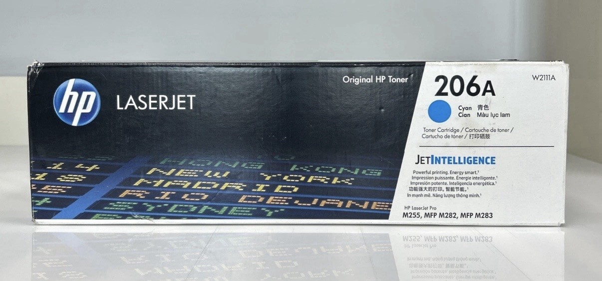 NEW HP Genuine 206A Cyan Toner Cartridge W2111A Standard Yield OEM Sealed