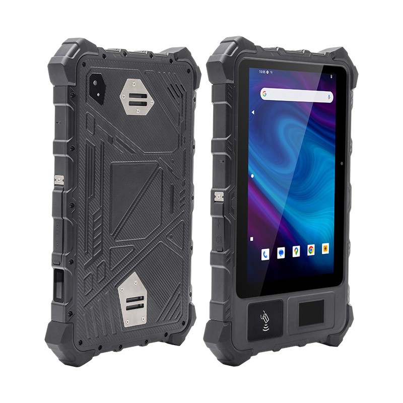 8" 4G Rugged Tablet PC Android Phone Outdoors Builder Fingerprint Unlocked UNIWA