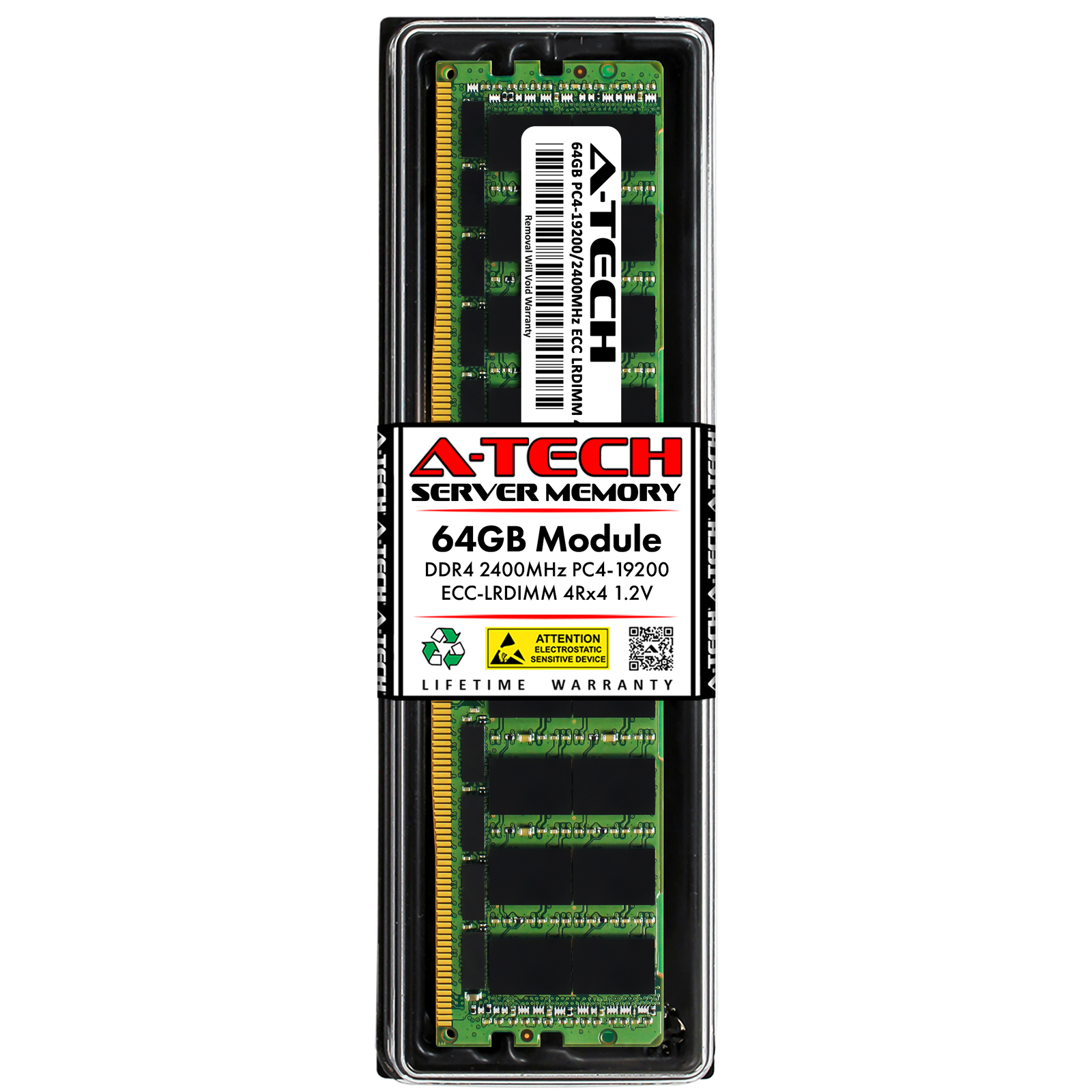 64GB DDR4 PC4-19200L LRDIMM (Replacement for Cisco UCS-ML-1X644RV-A=) Memory RAM