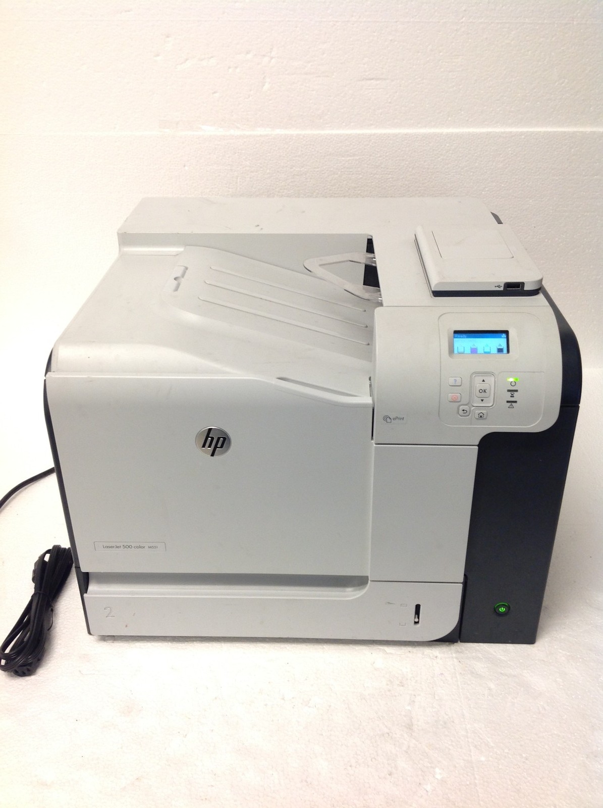 HP LaserJet 500 Color M551 1024MB Workgroup Laser Printer w/ Toner, 47K Pages