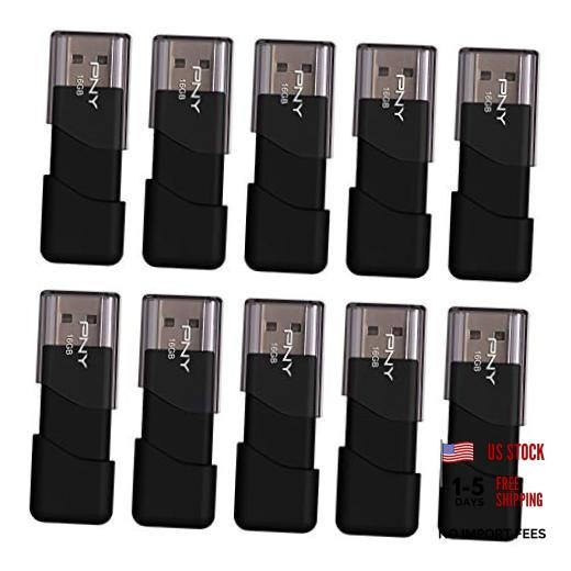16GB Attaché 3 USB 2.0 Flash Drive 10-Pack 16GB 10-Pack