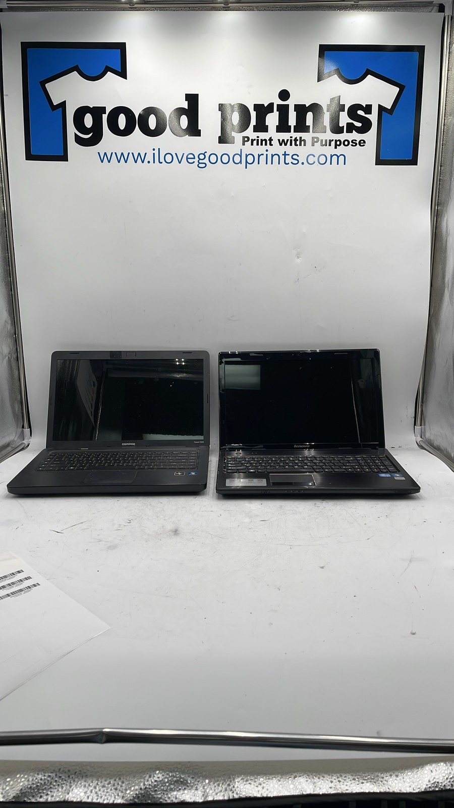 HP Compaq Presario CQ56-115DX XG809UA 15.6" AMD Laptop Lot of 2