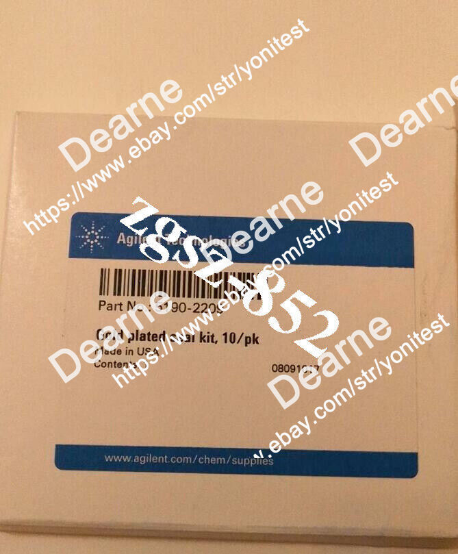 5190-2209 Agilent Gold Plated Seal Kit 10/PK Brand New