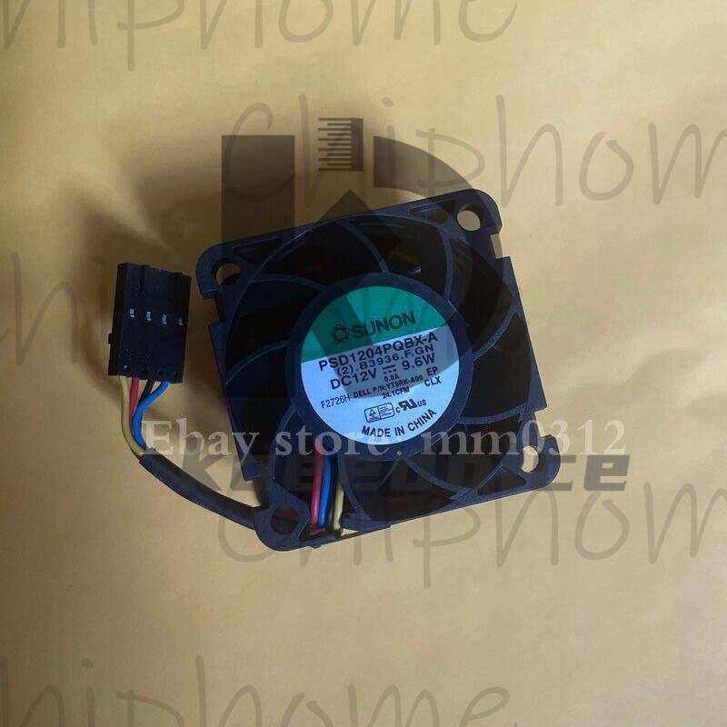 New 1pcs SUNON PSD1204PQBX-A DC12V 9.6W 0.8A 4028 Server Fan 4pin