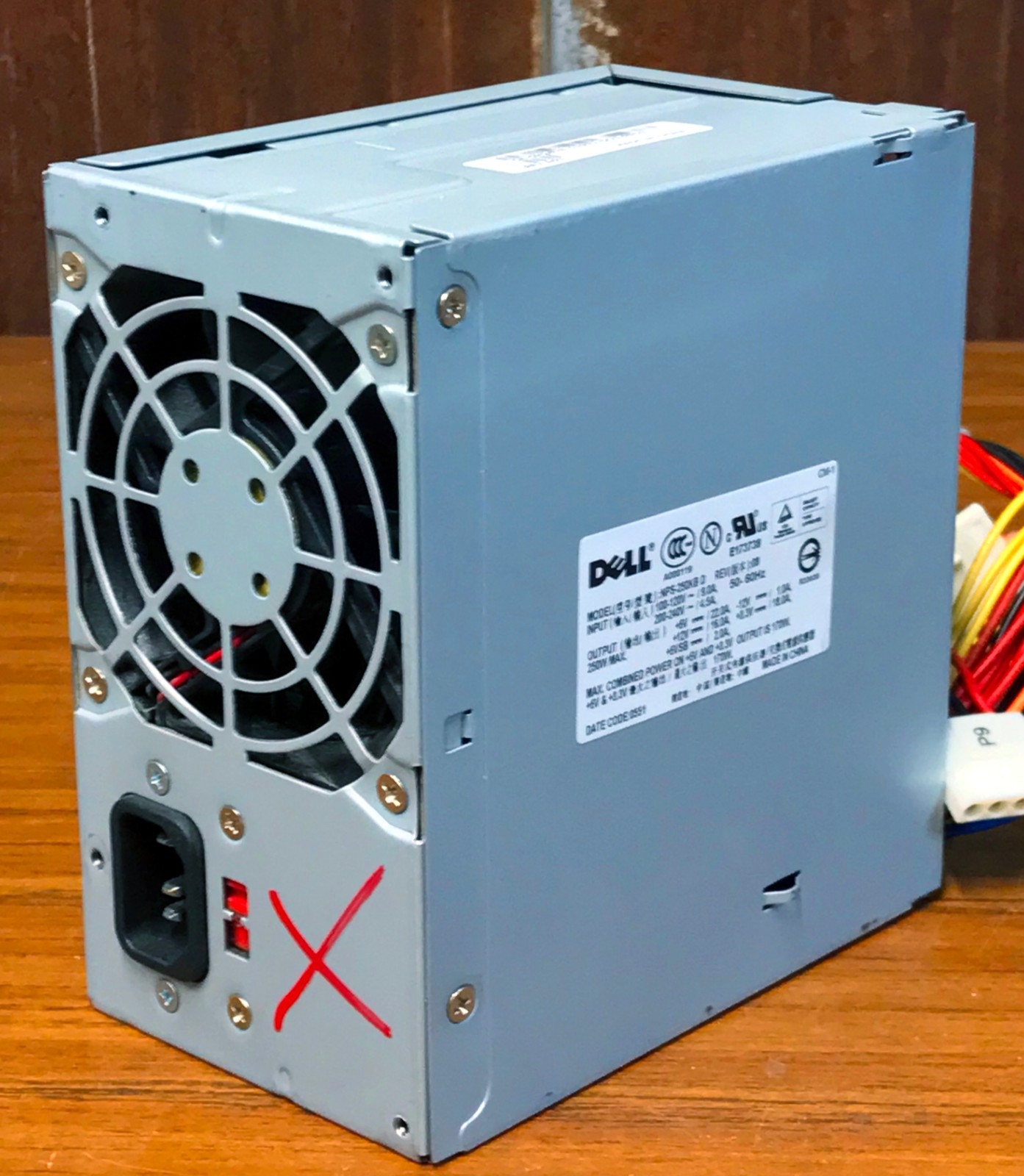 Dell OEM 170W Power Supply for OptiPlex GX240/260/270+ - Tested NPS-250KB-D