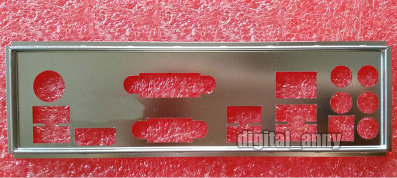 I/O Shield For Sapphire PURE Platinum Z77M-PR Motherboard Backplate IO