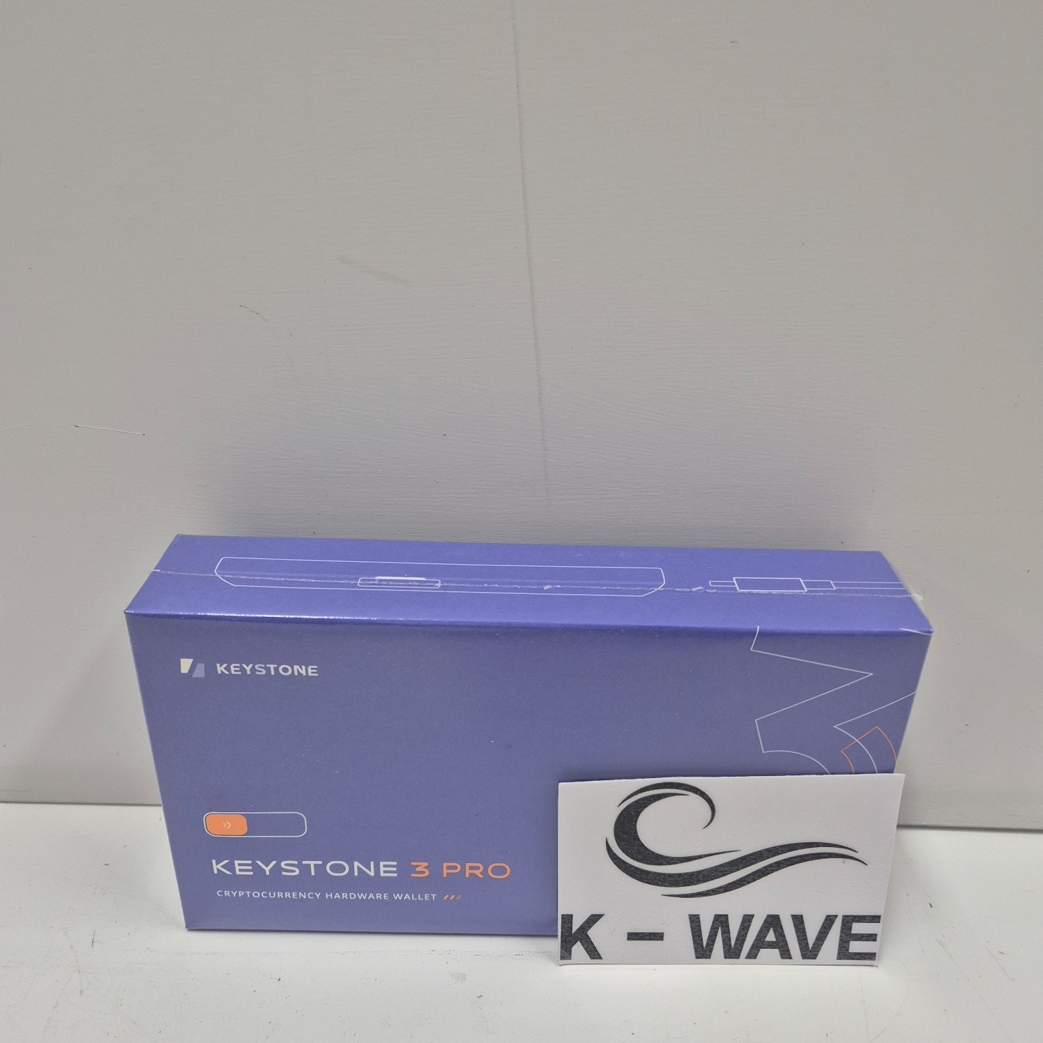 Keystone 3 Pro hardware wallet equipped with three security chips