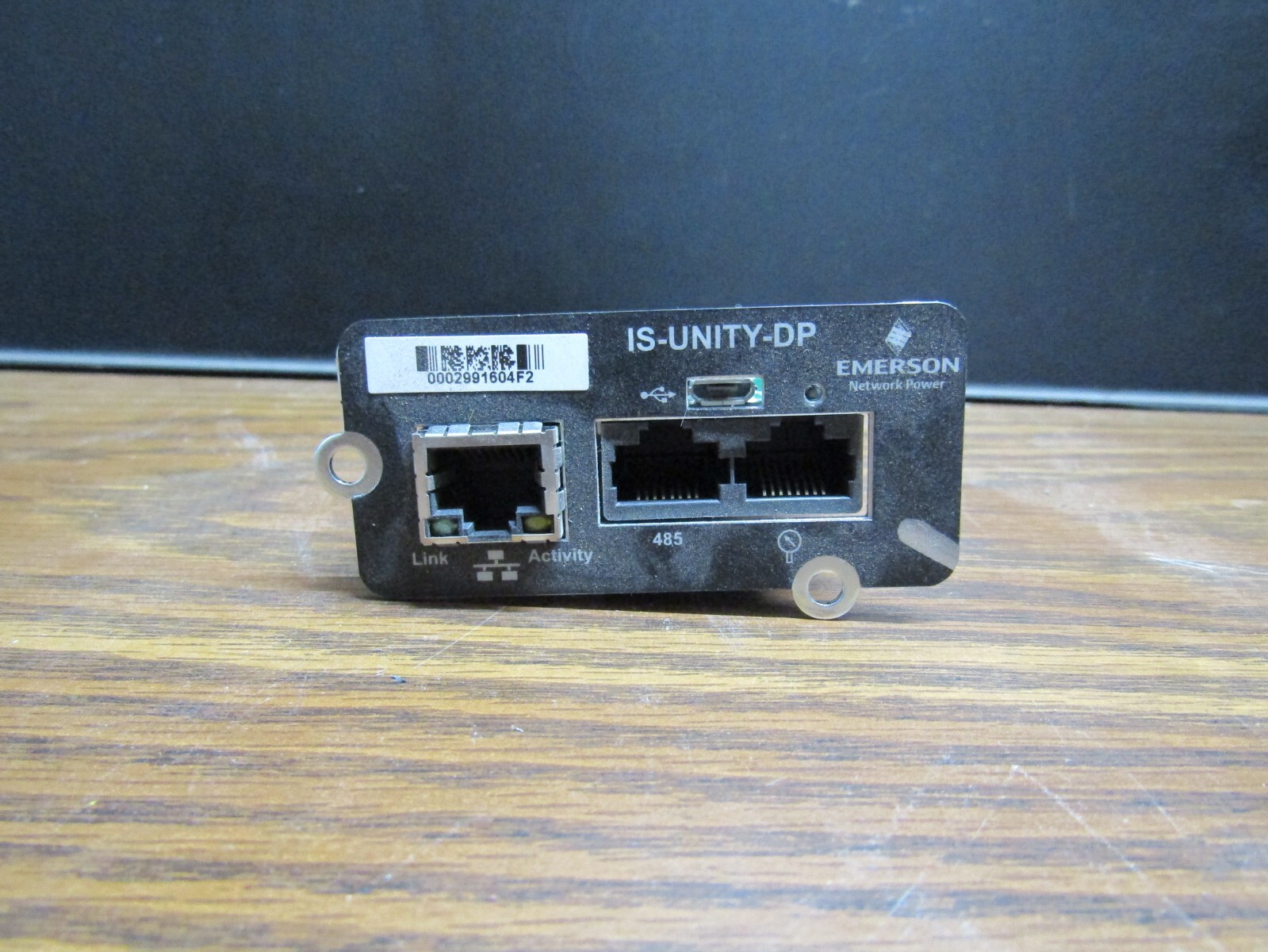 Liebert Vertiv Emerson IS-UNITY-DP Intellislot Network Card 417831G