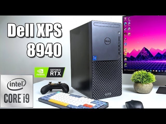 NEW Dell XPS 8940 Intel Core i7 4.8GHz Nvidia Discrete GPU 4TB SSD 64GB WIN11Pro