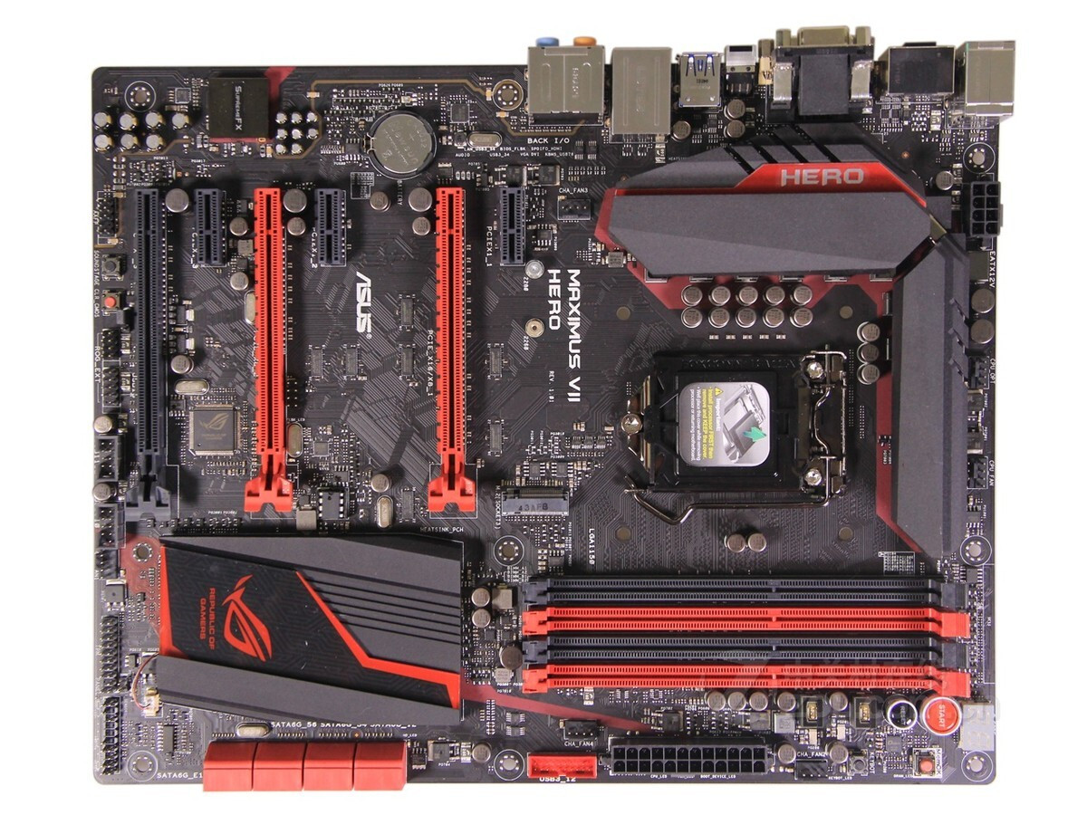 For ASUS MAXIMUS VII HERO motherboard LGA1150 DDR3 32G DVI+HDMI+VGA ATX tested