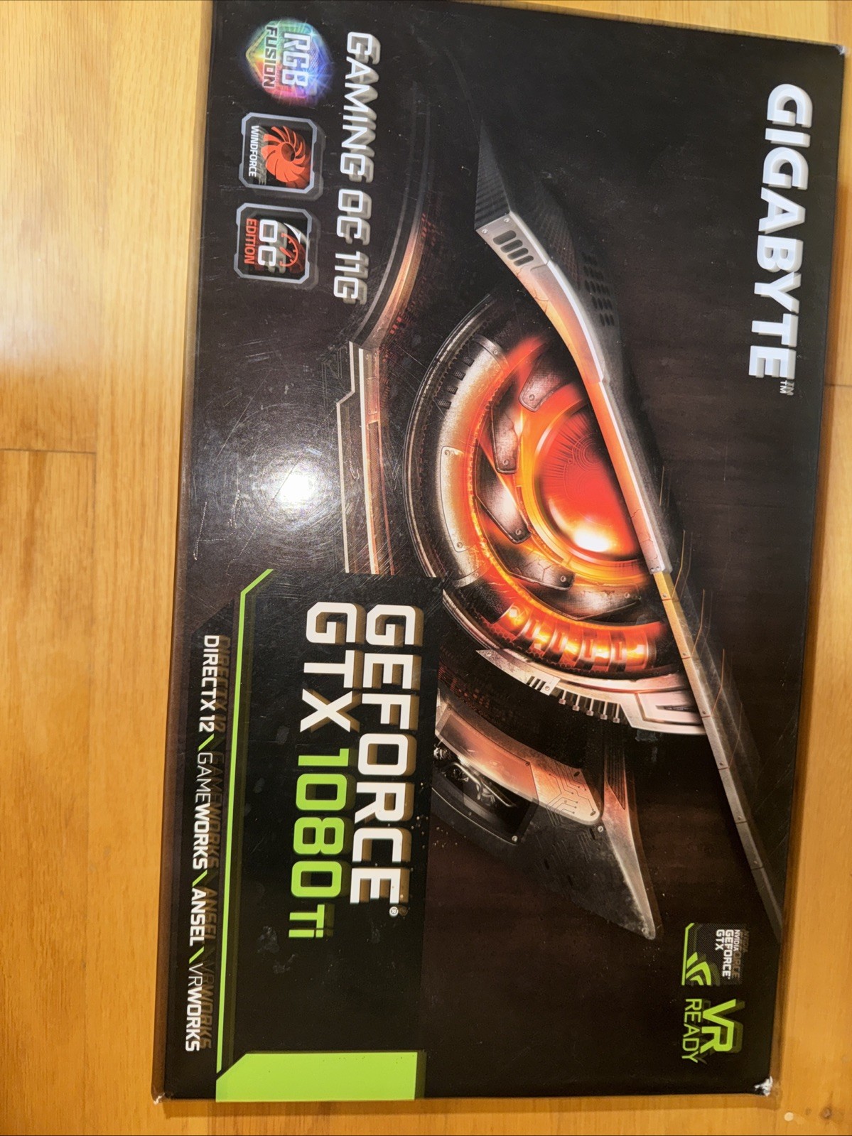 GIGABYTE NVIDIA GeForce GTX 1080 Ti 11GB GDDR5X Graphics Card (GV-N108TGAMING...