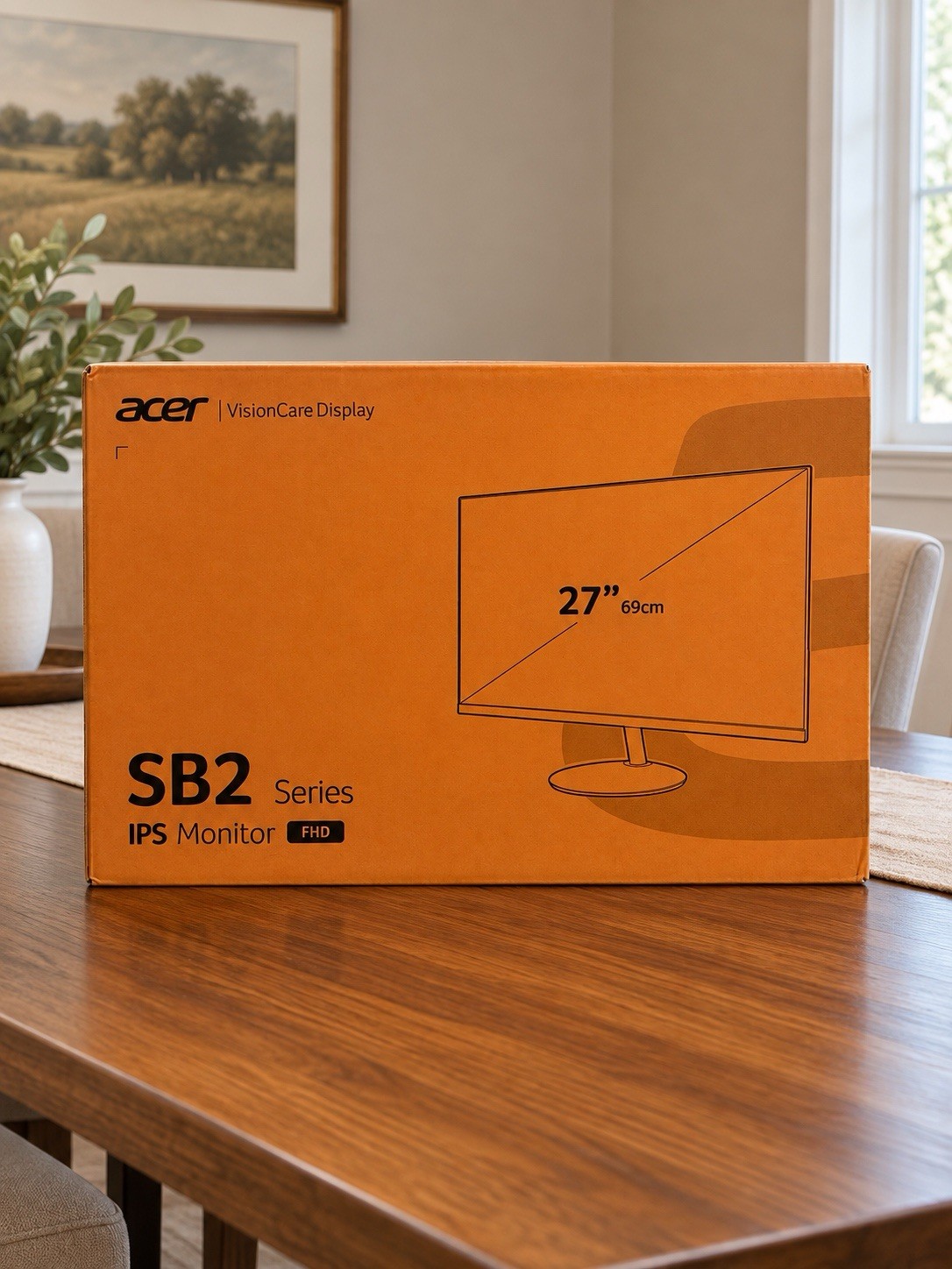 Acer SB272 Ebi 27” IPS FHD 1080p 100Hz Monitor HDMI VGA FreeSync