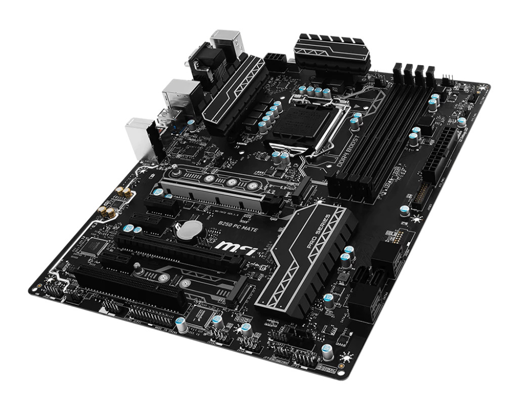 For MSI B250 PC MATE B250 Motherboard LGA1151 Z68 Supports 7500 7100 DDR3 Tested