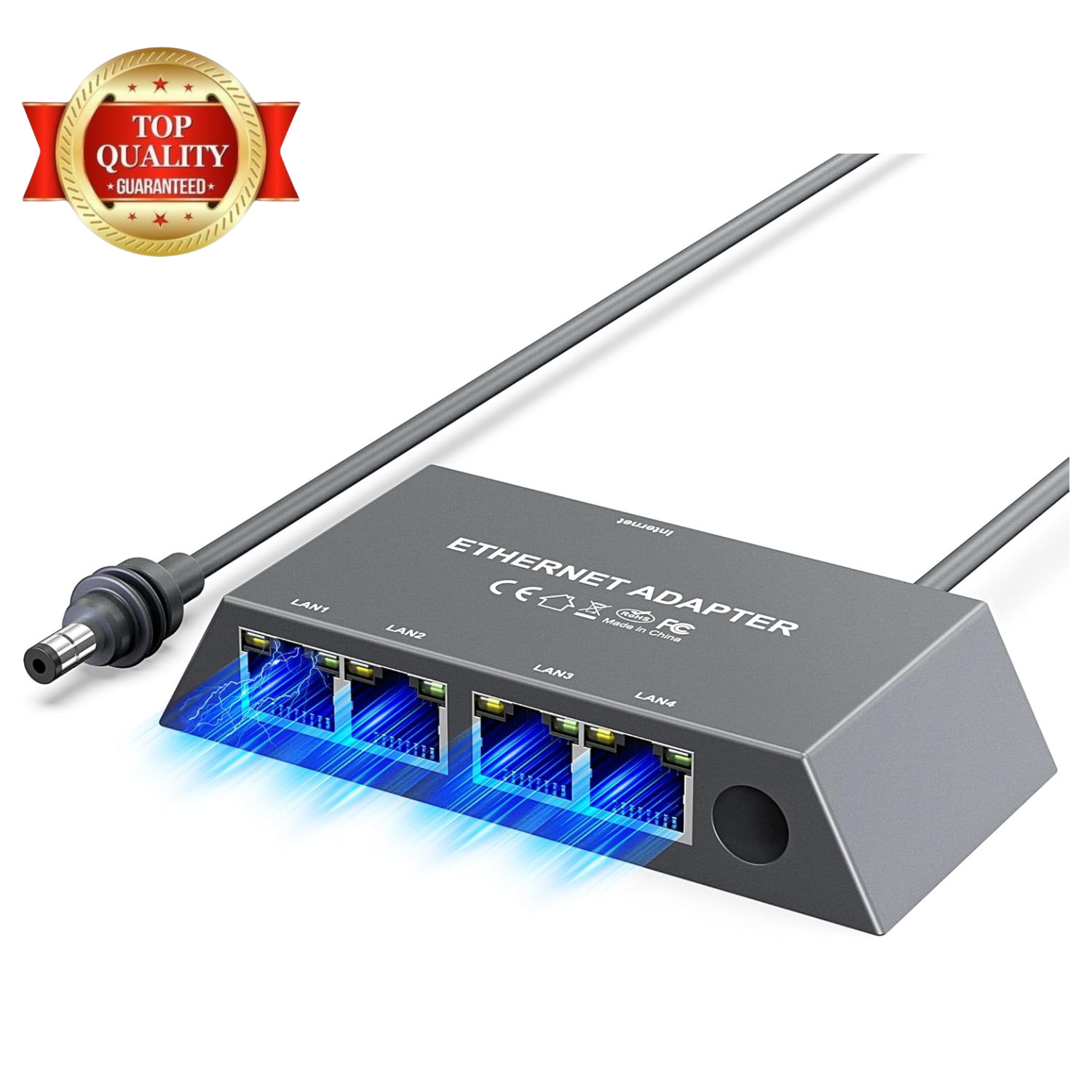Genuine 4 Ports Starlink Gen 3/ Starlink Mini Ethernet Adapter External wire