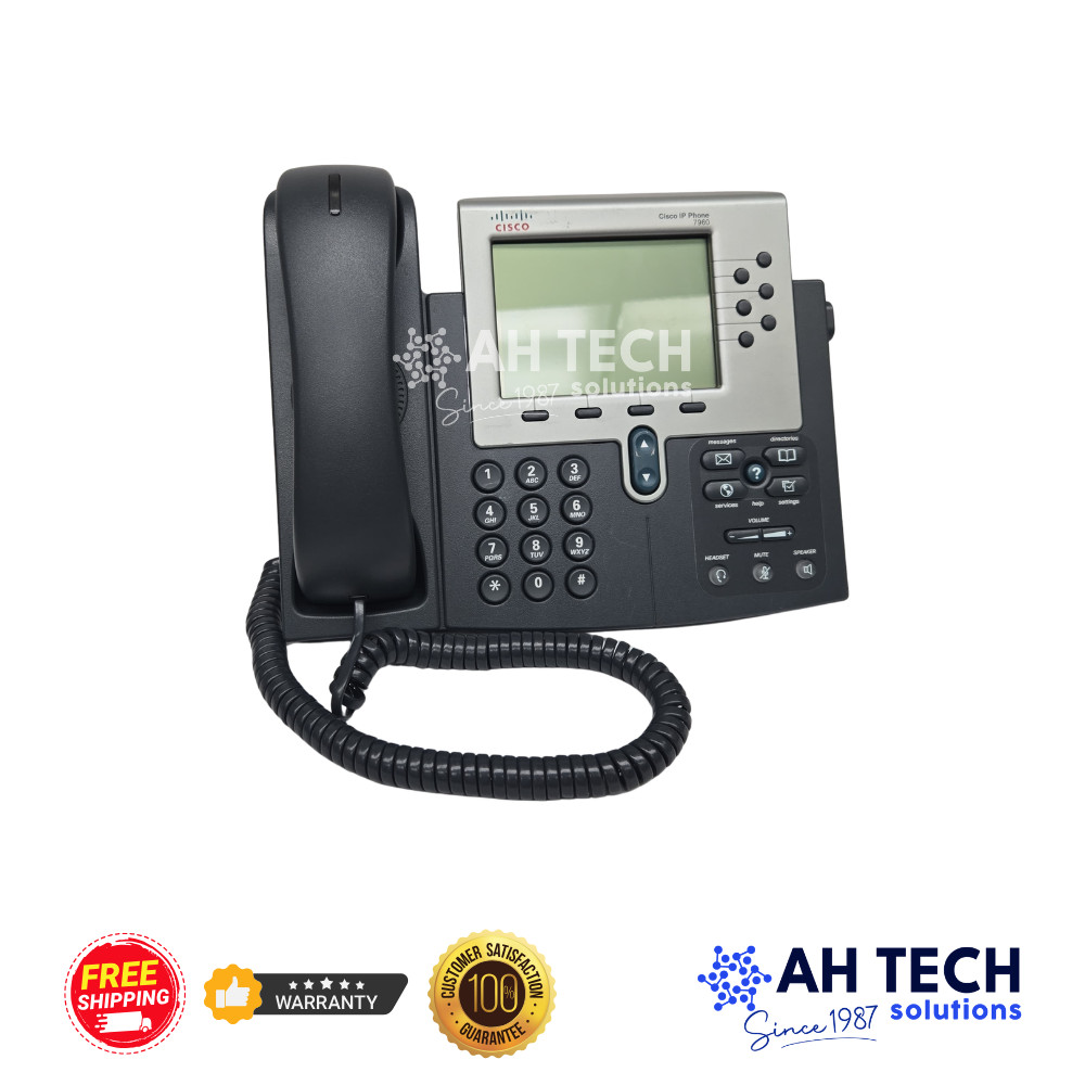 Cisco CP-7960G Unified SIP Phone 7960G *  * WARRANTY.